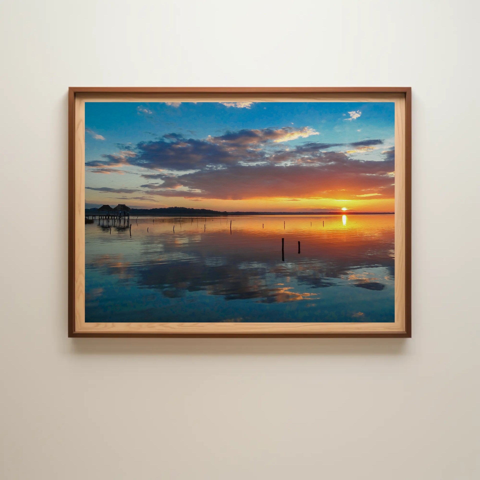 Mirror on the Lake - Horizontal Wall Art - Roberto Destarac Photography