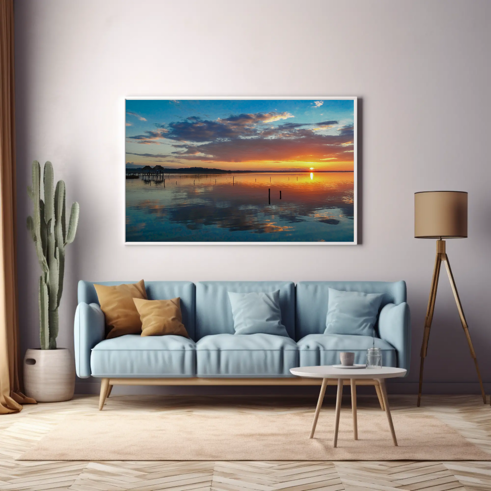 Mirror on the Lake - Horizontal Wall Art - Roberto Destarac Photography