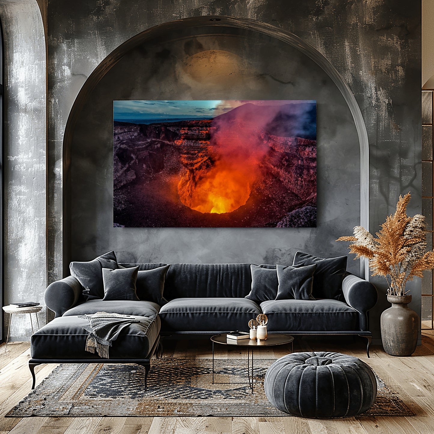 Masaya Volcano - Horizontal Wall Art