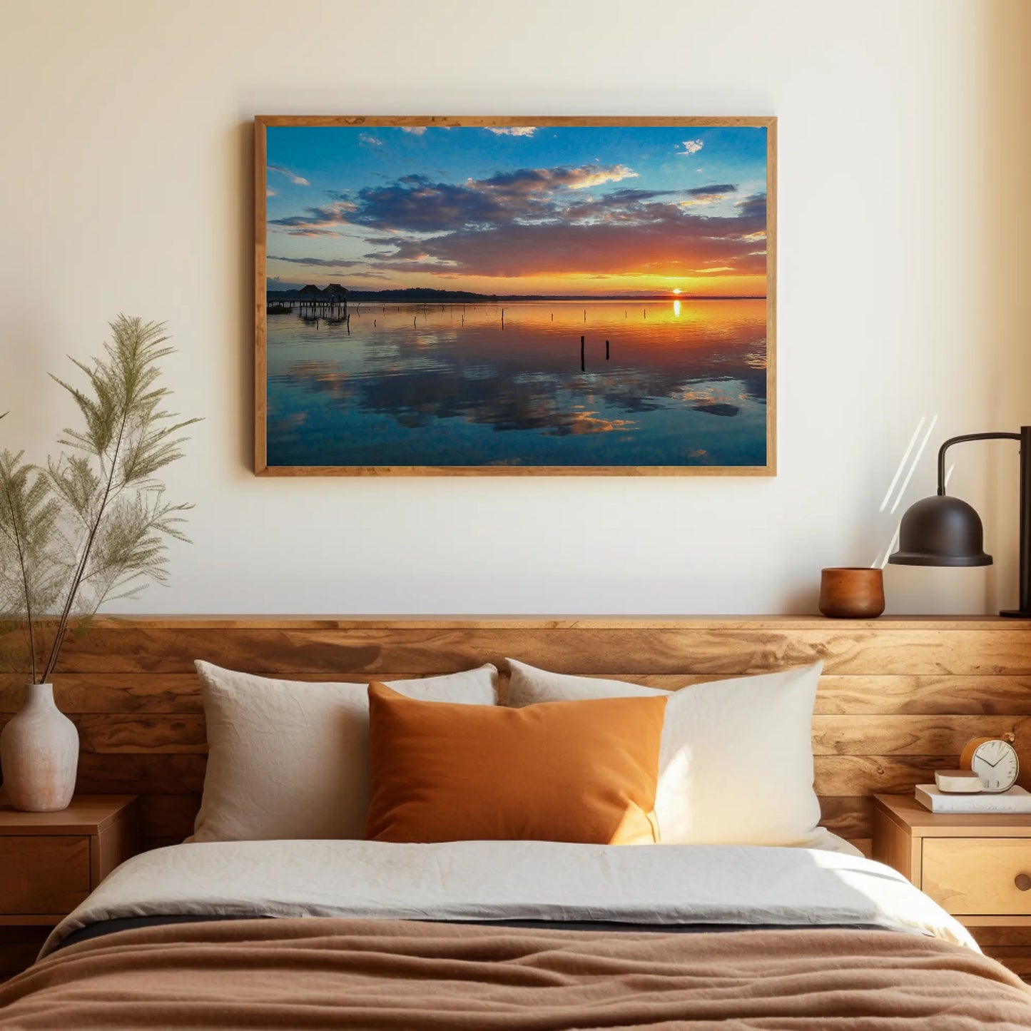 Mirror on the Lake - Horizontal Wall Art