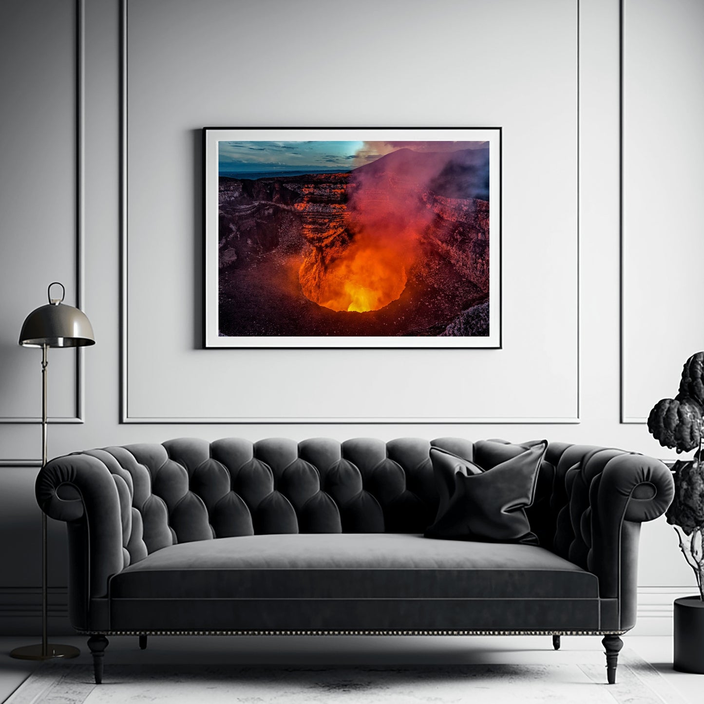 Masaya Volcano - Horizontal Wall Art