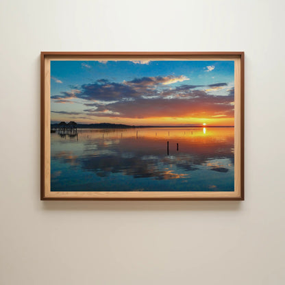 Mirror on the Lake - Horizontal Wall Art