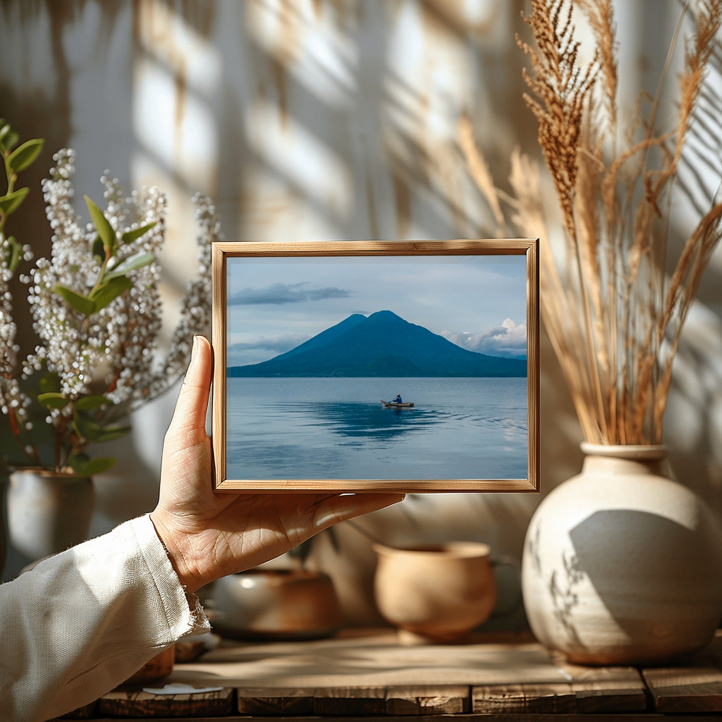 LAKE ATITLAN FISHERMAN