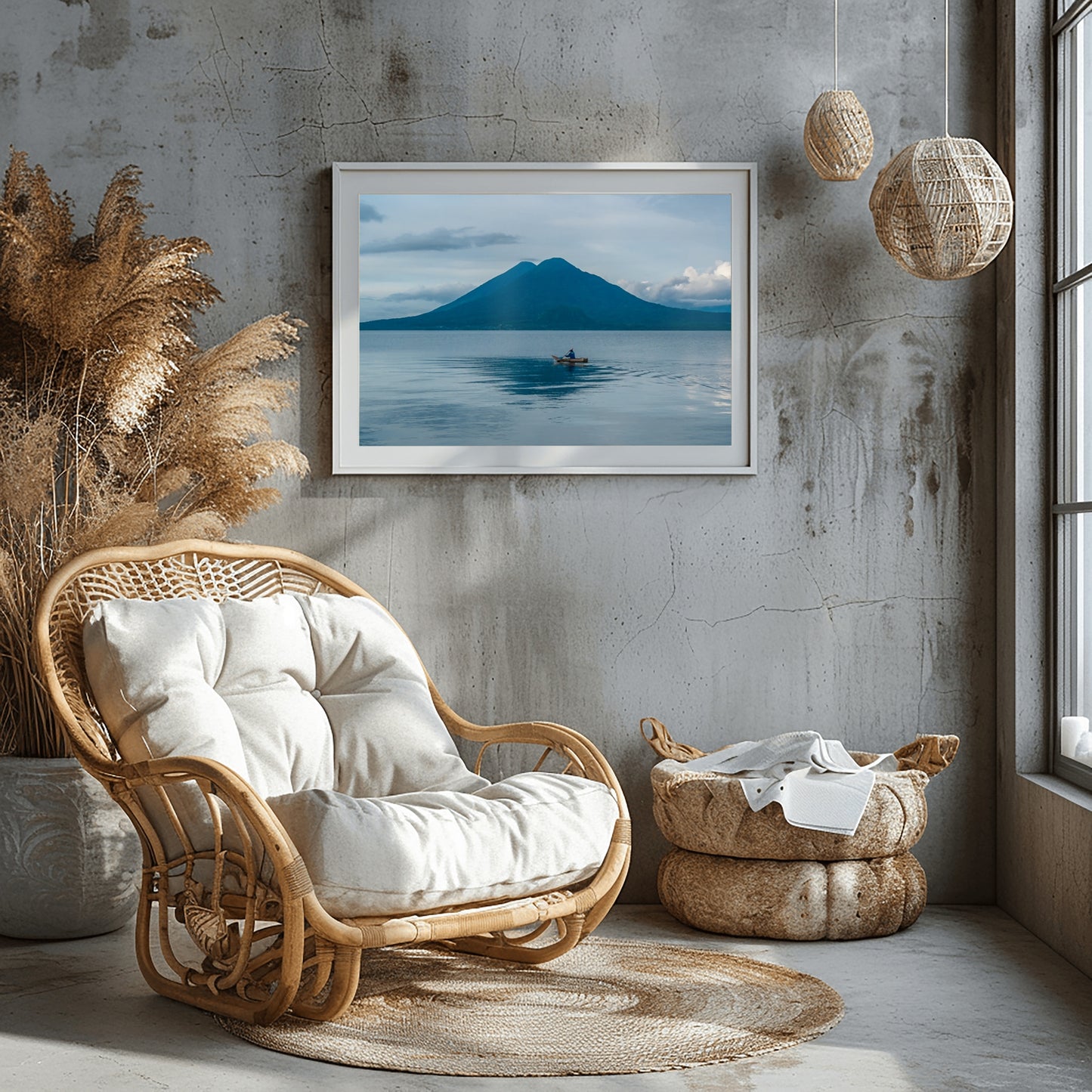 LAKE ATITLAN FISHERMAN