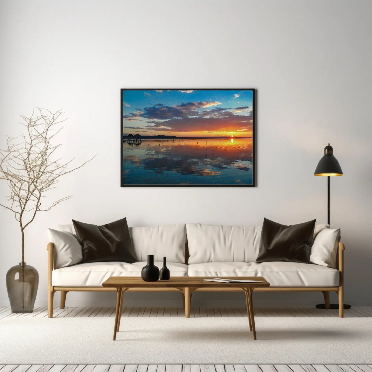 Mirror on the Lake - Horizontal Wall Art