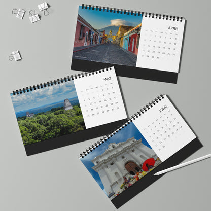 2025 Guatemala Desktop Calendar