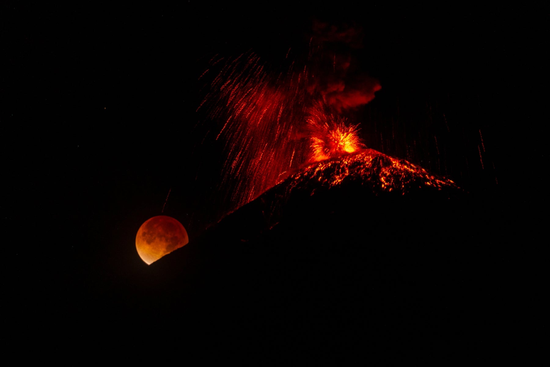 VOLCANIC ECLIPSE