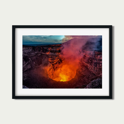 Masaya Volcano - Horizontal Wall Art