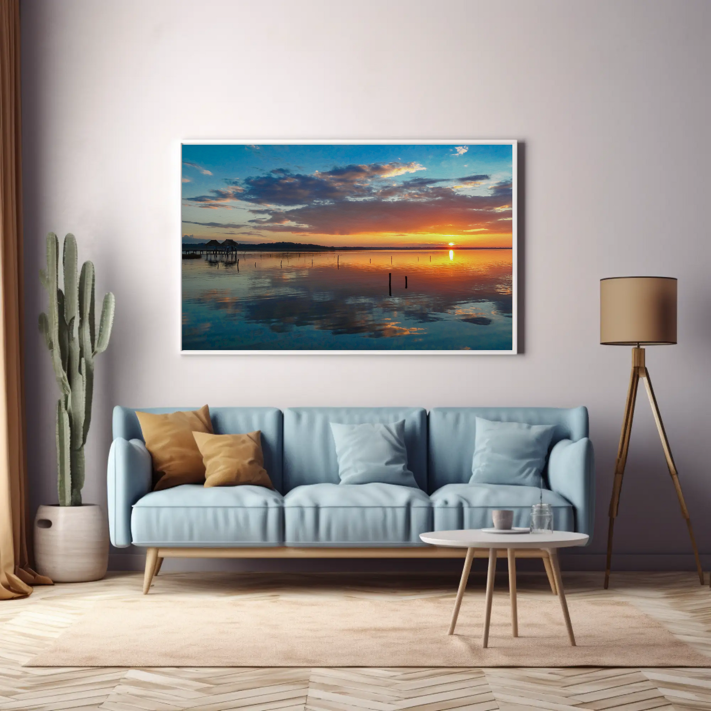 Mirror on the Lake - Horizontal Wall Art